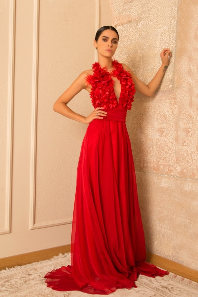Women's Dress  Junona Red Dreams